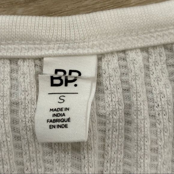 BP Nordstrom snap buttons white tank top S NWOT - Picture 4 of 6